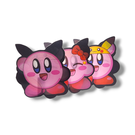 KIRBY - 3D Motion Stickers
