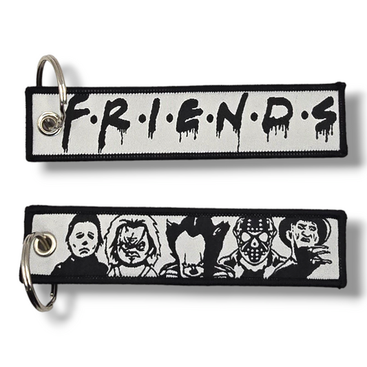 HORROR FRIENDS Embroidery Jet Tags