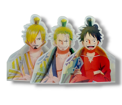 ONE PIECE 3D Motion Stickers