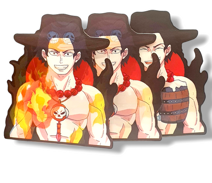 ONE PIECE 3D Motion Stickers