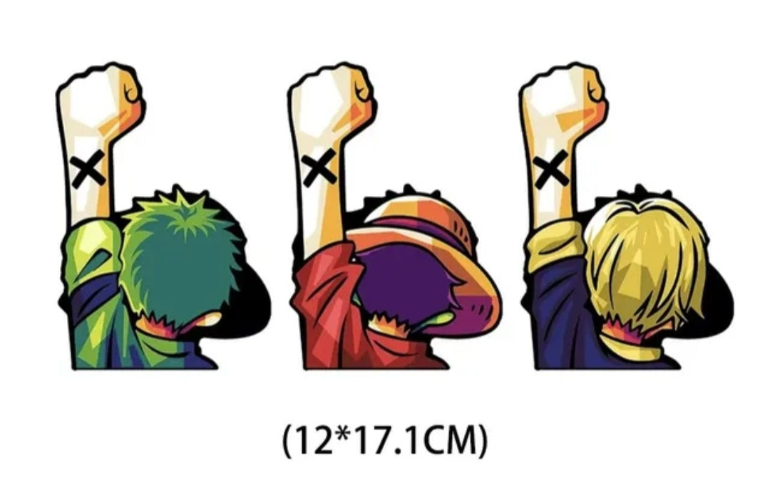 ONE PIECE 3D Motion Stickers